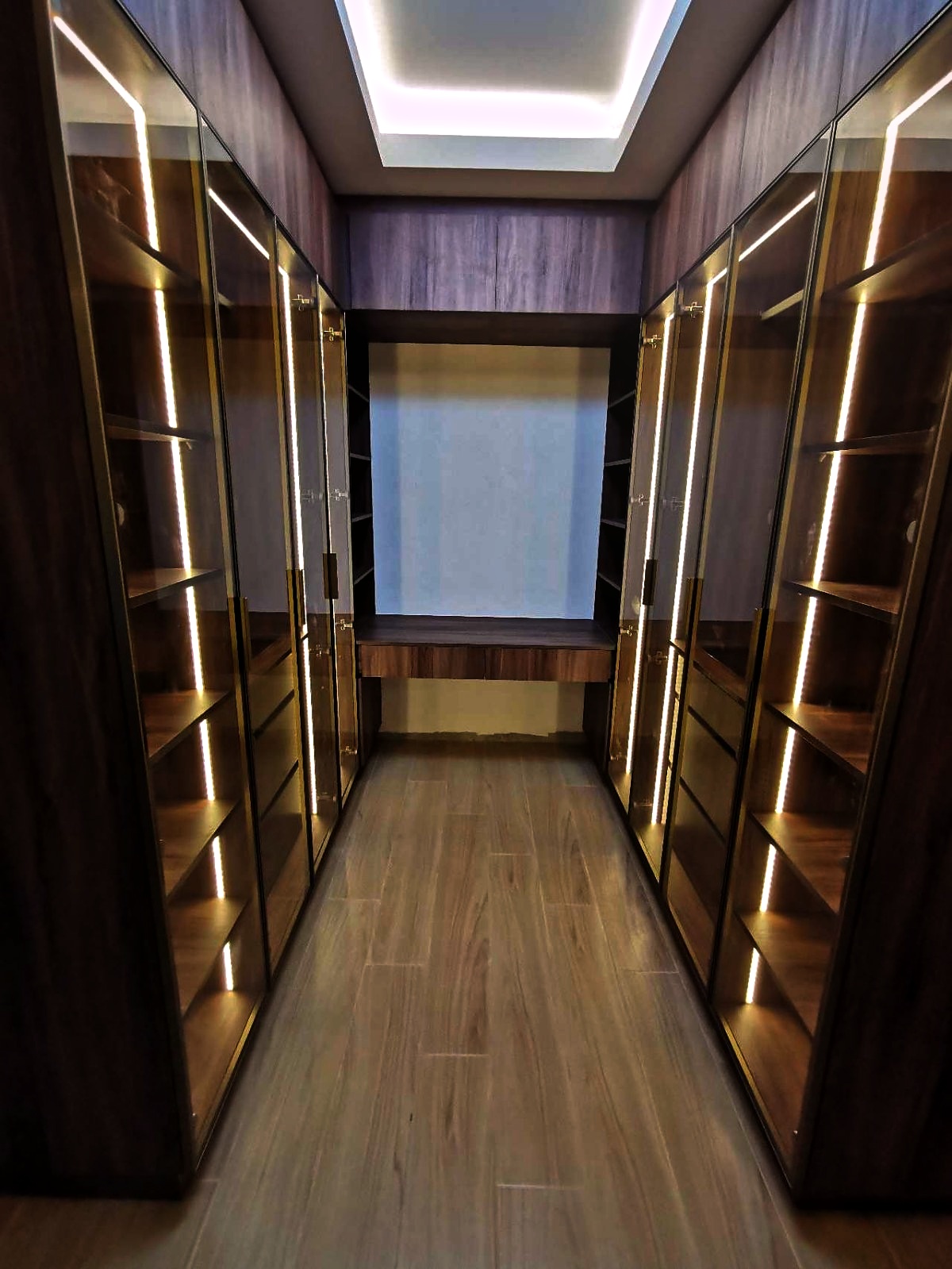 Bespoke cabinetry and interior details